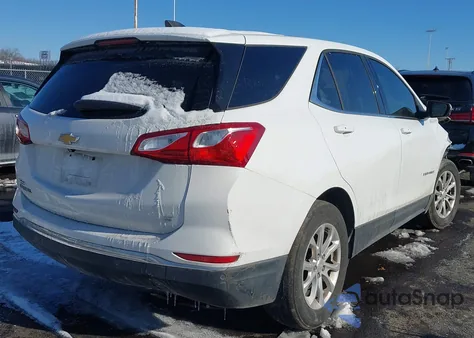 2018 Chevrolet Equinox Lt from USA, damaged, VIN 3GNAXJEV4JS532587
